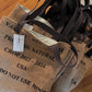 Burlap Hand-Sewn Tote Bag